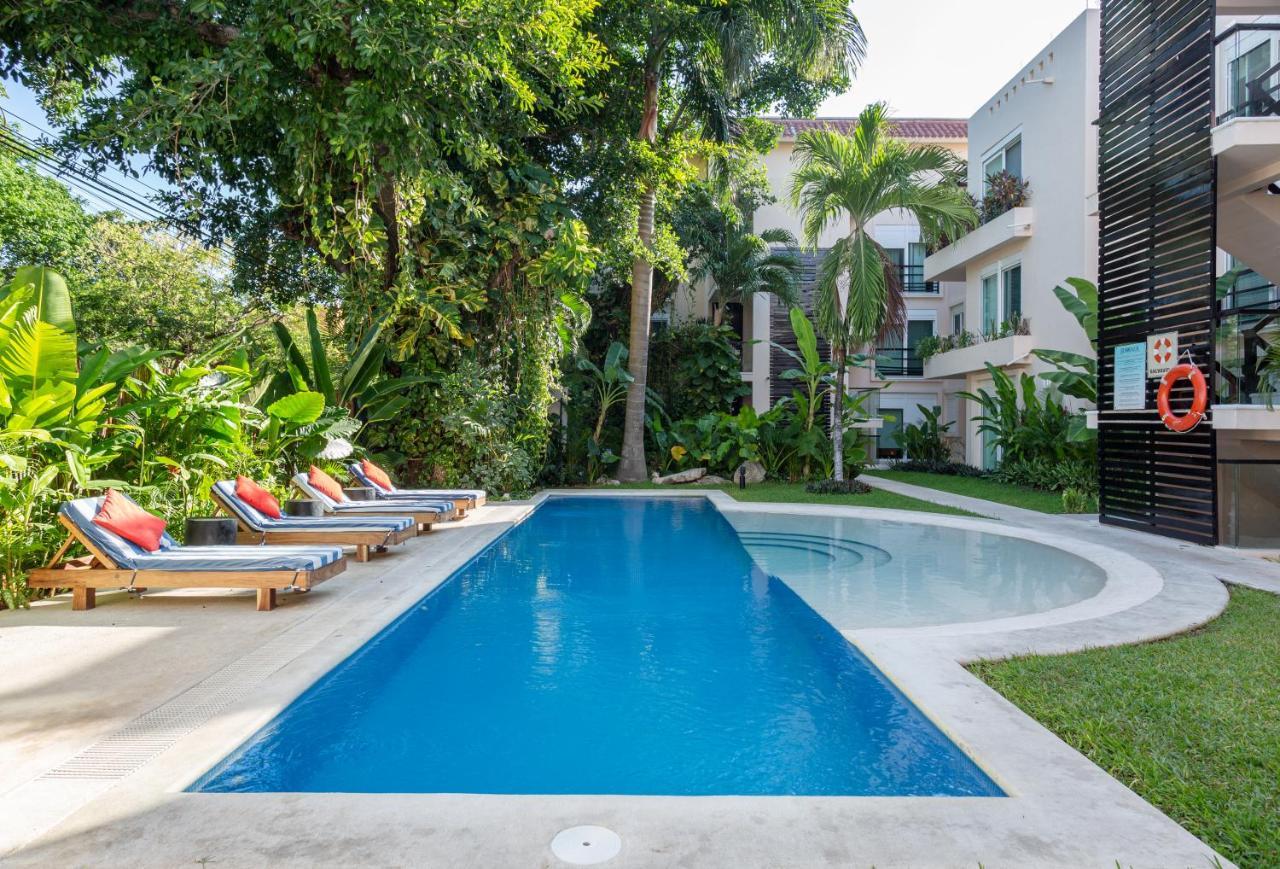 פלאייה דל כרמן Luxury Apartamento Centro Playa Carmen מראה חיצוני תמונה